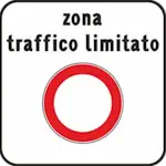 Señal ZTL Italia – Zona a Traffico Limitato